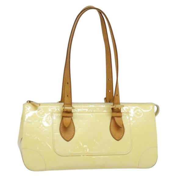 LOUIS VUITTON Monogram Vernis Rosewood Avenue Hand Bag Perle M93508 - Picture 1 of 16